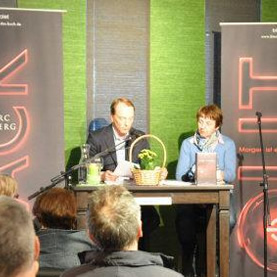 Marc Elsberg bei einer Lesung in Hannover April 2012